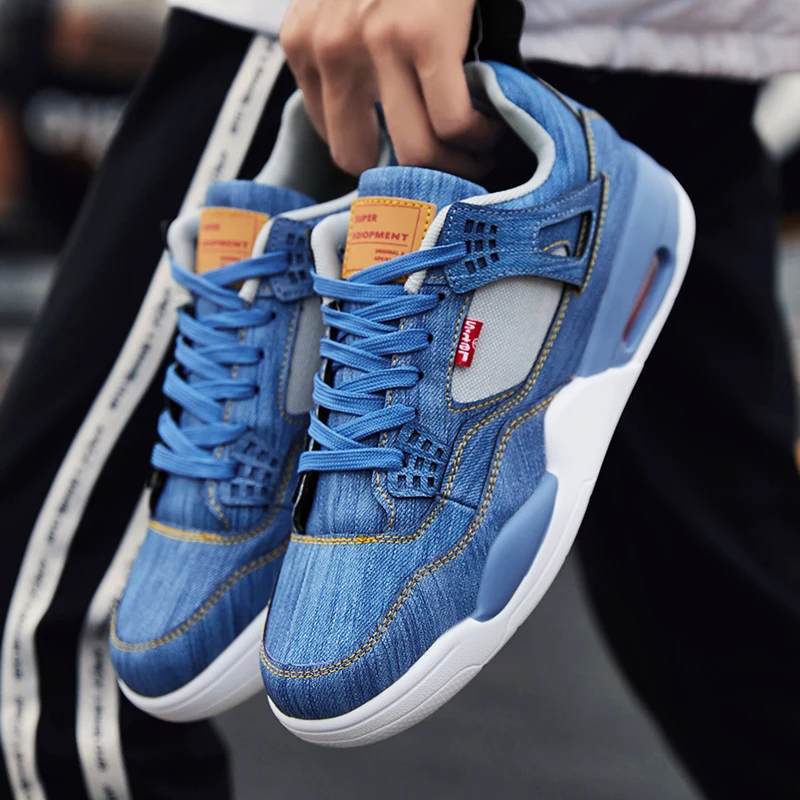 Мужская баскетбольная обувь с низким верхом спортивная воздушной подушкой