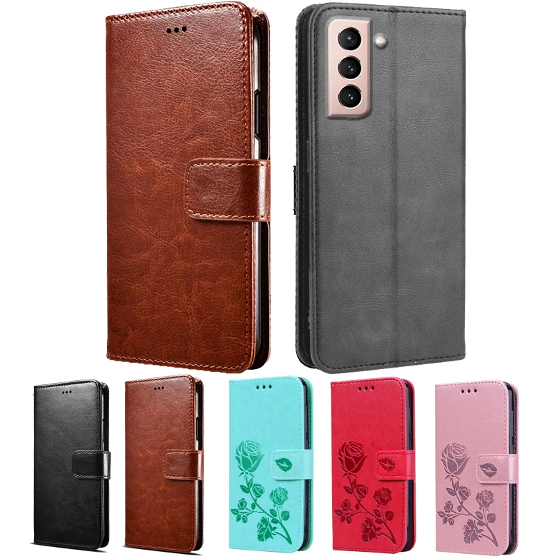 Чехол для Samsung Galaxy S20 FE S21 Plus ультра 5G книжка из искусственной кожи чехол + Защитная