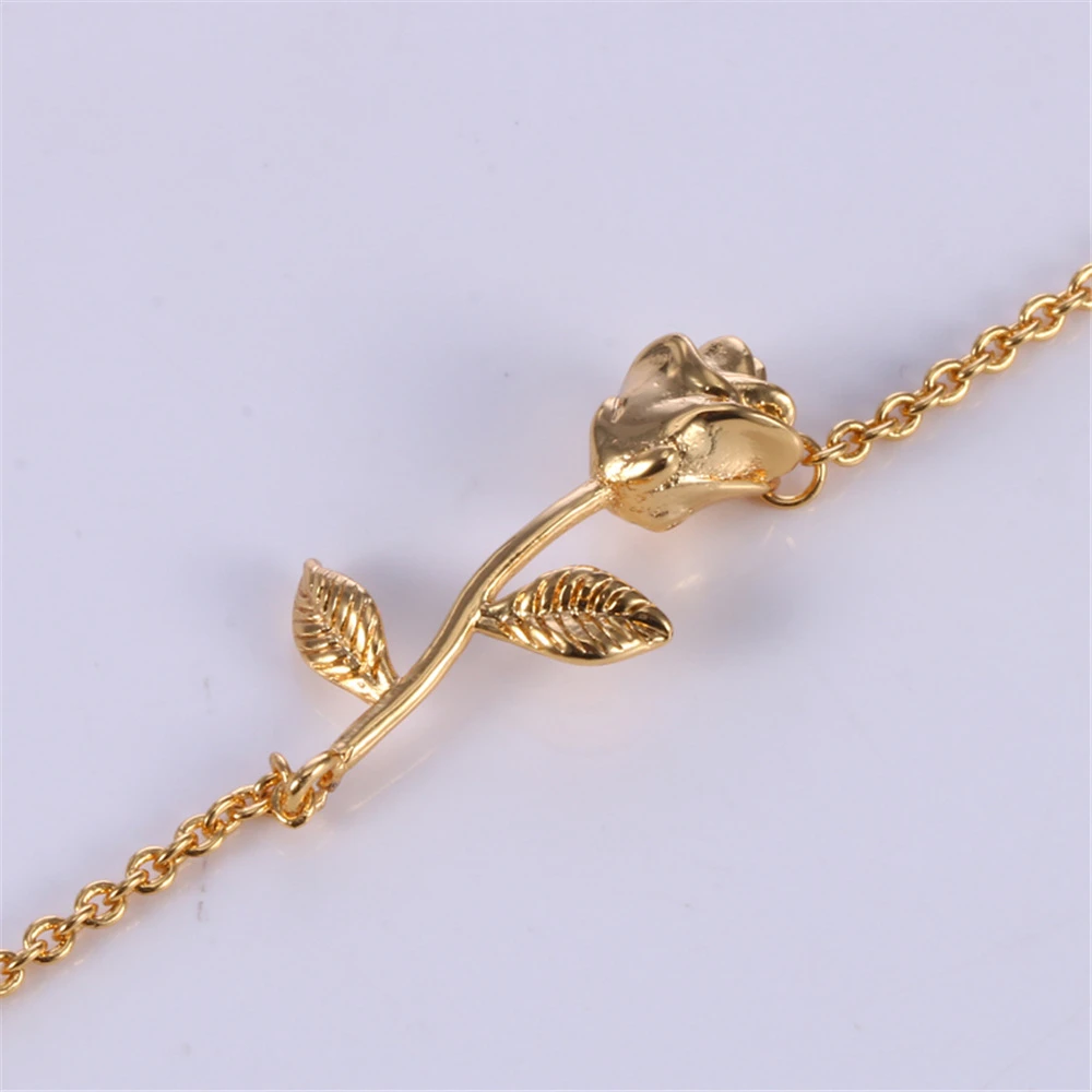 

2021 Newest Fashion Summer Forever Love Rose Flower Barefoot Beach Jewelry For Women Girls