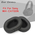 Амбушюры для Sony WH CH700N WH-CH700N, сменные амбушюры для наушников, накладки из искусственной кожи с поролоном