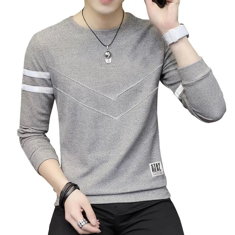 Толстовки с длинными рукавами для мужчин мужской джемпер тренд одежды брендовая