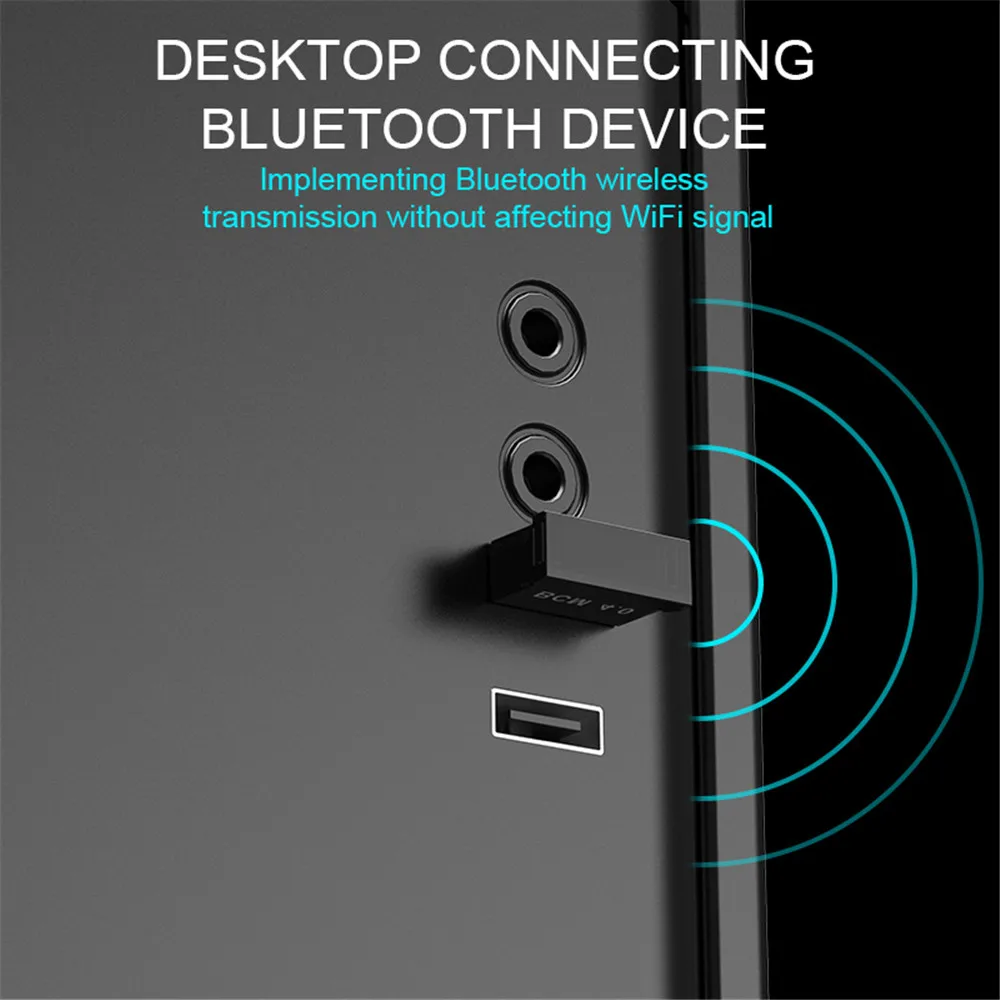 KebiduUSB Bluetooth V4.0 Ключ адаптер BCM 20705 мини беспроводной аудио адаптер Aux приемник для ПК динамик музыкальный передатчик