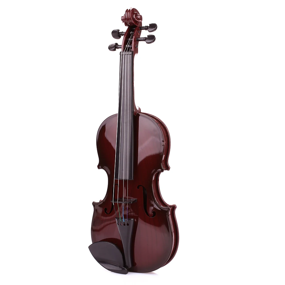 

39CM Studnets Acoustic Violin Playing Musical Instruments Durable Kids Violin Children Black Practical Toys Children'S Violin