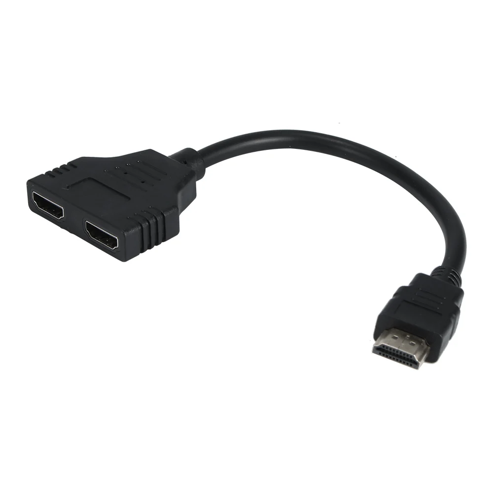 DVI к 2 HDMI1 в Выход одна точка две высокой четкости 1080P ТВ 3d видео сплиттер