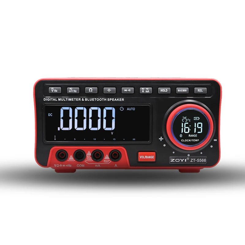 Настольный Bluetooth-мультиметр ZOYI ZT-5566 цифровой вольтметр 19999 отсчетов