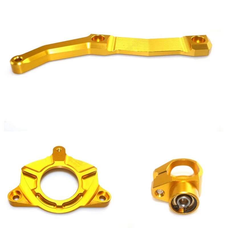 Демпфер стабилизатора мотоцикла с ЧПУ Монтажный кронштейн для руля KAWASAKI Z1000 2010 2011