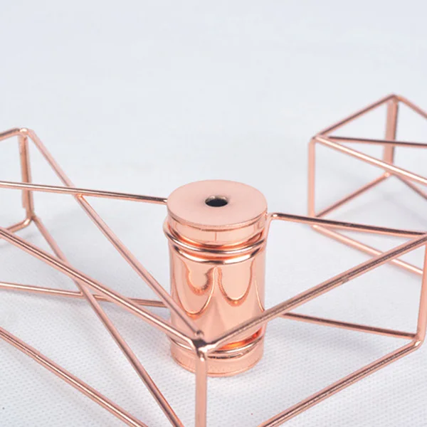 2 шт. канцелярские принадлежности из розового золота: 1 металлический держатель