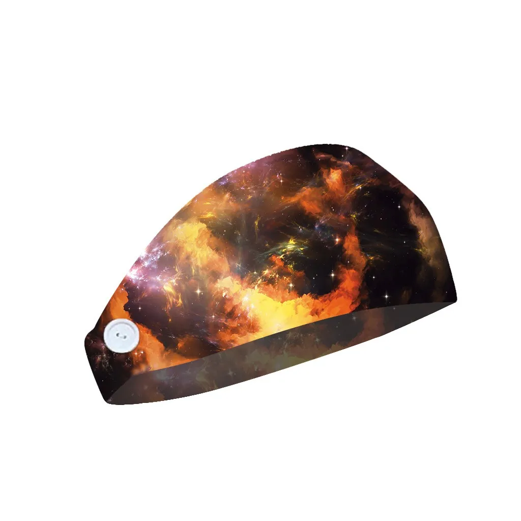 Эластичная резинка для волос унисекс бега йоги с кнопкой регулируйте маску