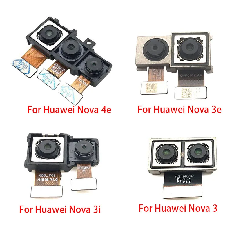 

For Huawei Nova 2i 3 3i 3E 4E 2 Plus / Nova Lite Rear Main Back Camera Flex Cable Replacement