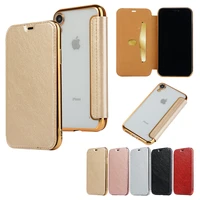 luxury pu leather flip case for iphone 11 12 pro max 12 mini xs max x xr 8 7 plus se 2020 wallet card slot stand cover case