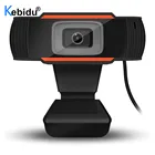 Веб-камера с микрофоном, поворотная мини-камера для ПК, 1080P, 720p, 480p HD