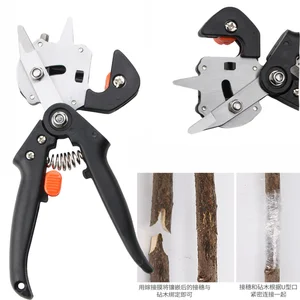 Garden Grafting Tool Suit Farming Pruning Shears Fruit Tree Vaccination Secateurs Pruning Garden Tool 10 item image