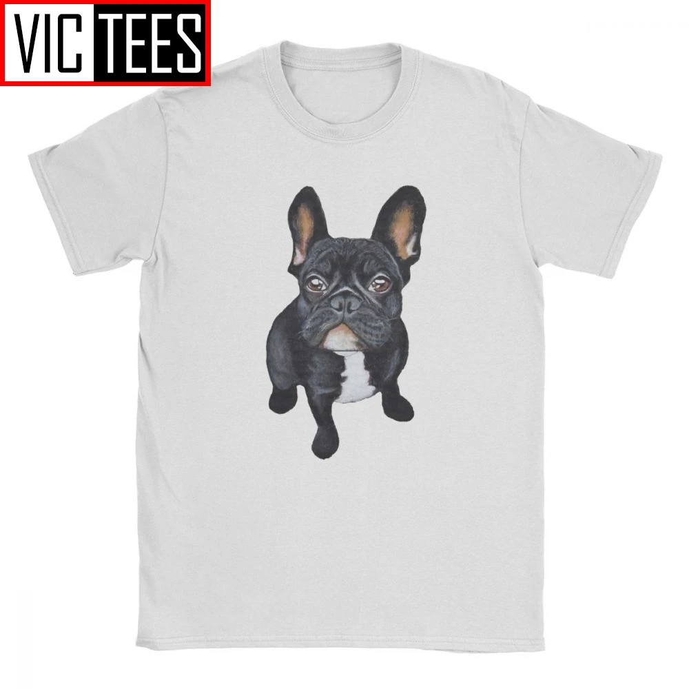 Мужская футболка с французским бульдогом собакой влюбленными хипстерская