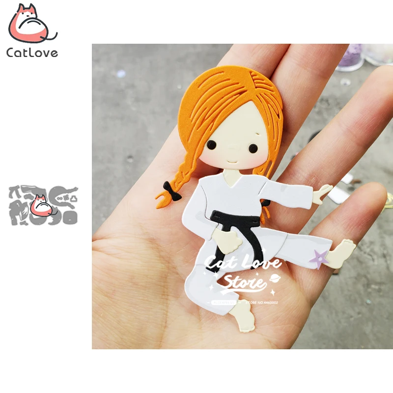 Металлические Вырубные штампы Catlove для тхэквондо скрапбукинга форма нож