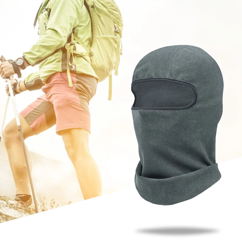 

Autumn Winter Fleece Thermal Women Hiking Hat Men Windproof Balaclava Cycling Outdoor Ski hat warm ski Neck Scarf Unisex 8BA-A11