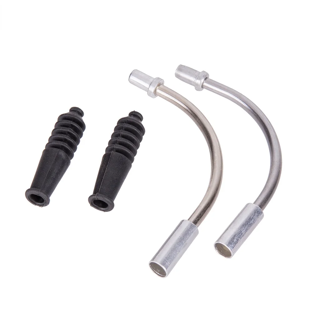 

ZTTO Mountain Bike Brake Noodles Bicycle Accessories for V-brake Guide Pipe Cable Guide Bend Tube Pipe Aluminum Alloy Pipe 2021