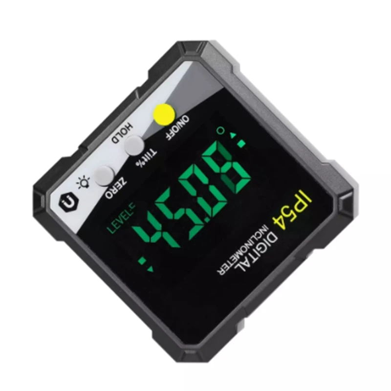 Цифровой Инклинометр IP54 4X90 ° с ЖК-подсветкой транспортир измеритель наклона