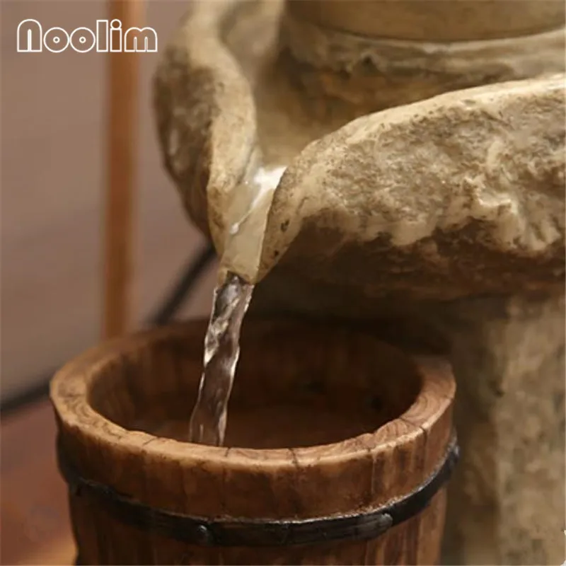 Персональный офисный Настольный фэн-шуй с колесом для комнатной гигрометрии