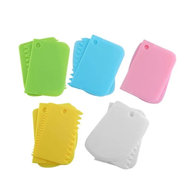 3 шт. для края торта лопатка резак инструмент выпечки пластиковый нож теста