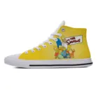 Новинка 2019, туфли для мужчин и женщин с 3D принтом Simp-son, повседневные забавные кроссовки с мультяшным принтом в стиле Харадзюку для мальчиков