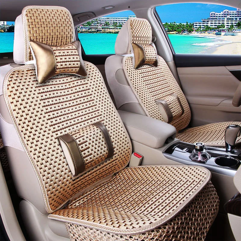 

1pcs Summer Car Seat Cover For Nissan Qashqai J11 Nissan X-trail T32 Golf 7 Tiguan 2019 2020 Optima K5 2021 Interior Accessories