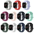 Ремешок силиконовый для IWatch 7 6 5 SE 38 40 41 42 44 45 мм, петля для смарт-часов W26 W46 W66 HW12 T500 HW16 HW2