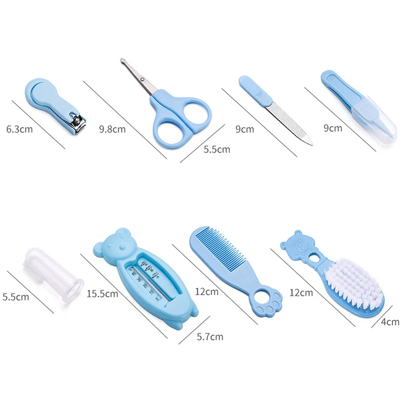 8 шт./компл. Детские щипчики для ухода за когтями Медицинский Набор Портативный