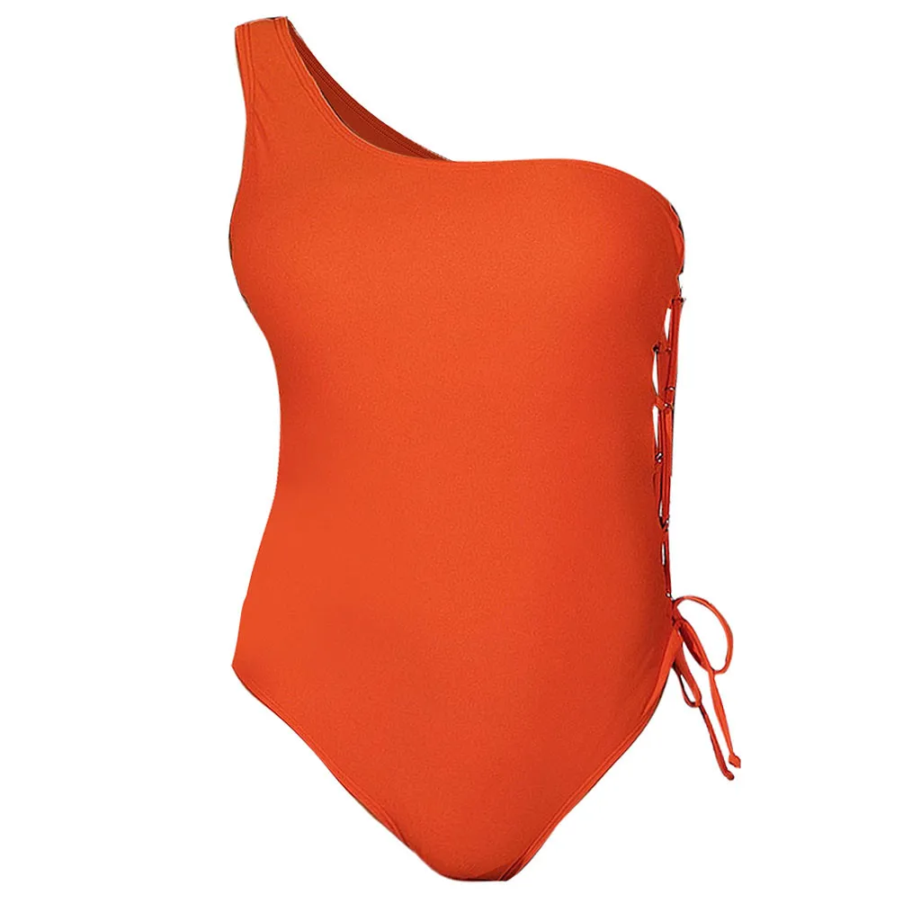 2020 сексуальные женские полосатые одноцветные с одним плечом мягкие пуш-ап 1 шт