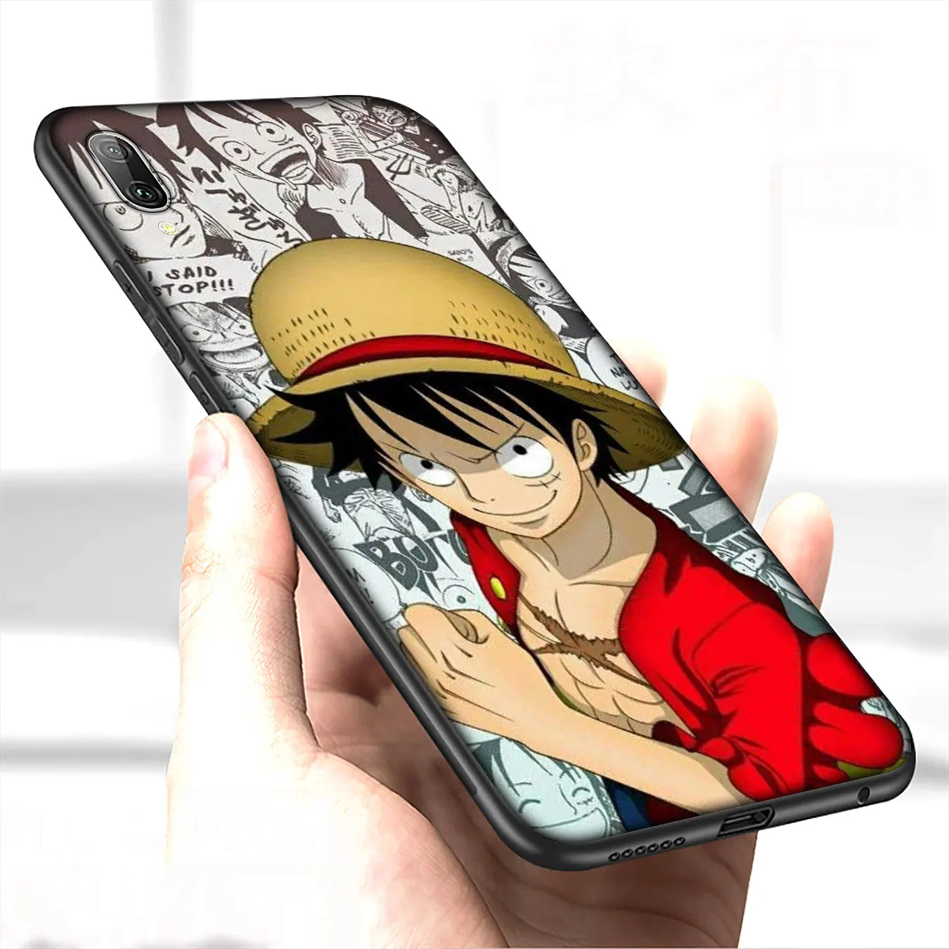 IYICAO one piece luffy Soft Silicone Case for Huawei P30 P20 Pro P10 P9 Lite Mini 2017 2016 Black Cover P Smart Z 2019 | Мобильные