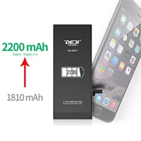 DEJI для iphone 8 батарея с бесплатными инструментами комплект реальная Высокая емкость для iphone 8plus Замена батарей 0 цикл