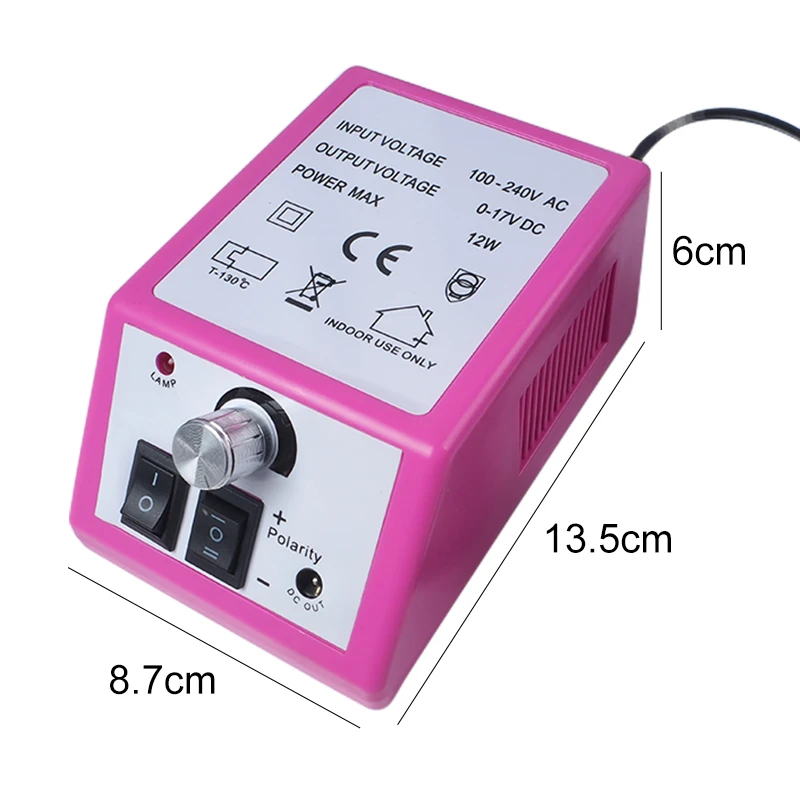 Профессиональный Электрический Маникюрный аппарат набор аксессуаров для