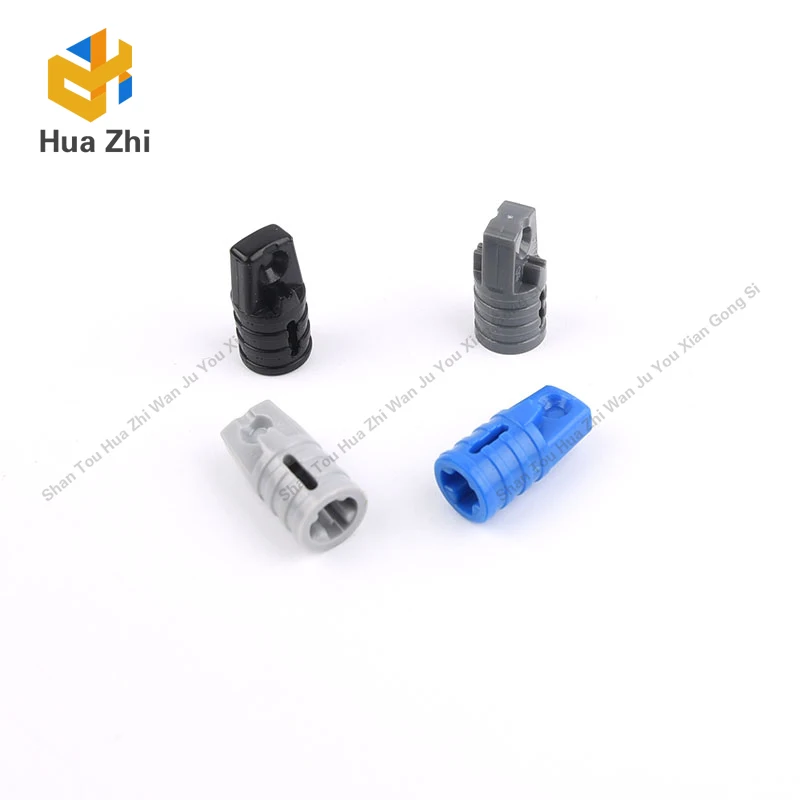 

10PCS 30552 Hinge Cylinder 1x2 Locking with1 Finger and Axle Hole On Ends Building Blocks Parts MOC DIY Education BuildToys