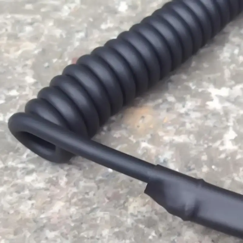 

Тактический строп, весенний Тактический спиральный пружинный шнур для пистолета, строп для полиции безопасности, черный, корабль Великобри...