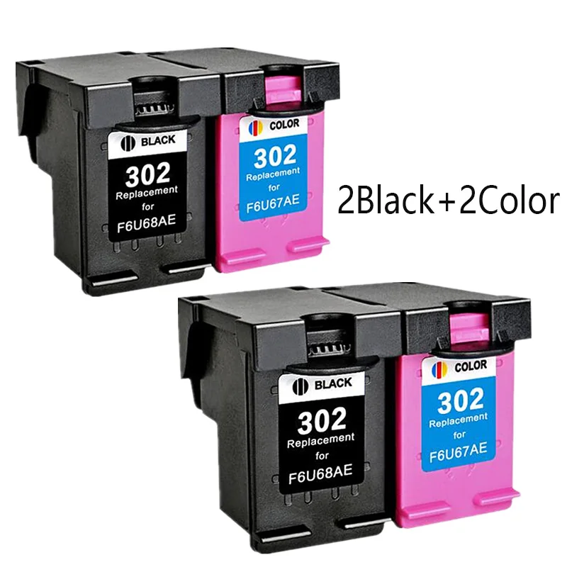YLC 302XL Восстановленный картридж для принтера HP 302 XL Deskjet 1110 1111 1112 2130 2131 | Компьютеры