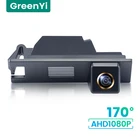 GreenYi 1080P HD 170  Автомобильная камера заднего вида для Hyundai New Tucson IX35 Buick Regal Chevrolet Malibu Night Vision Reverse Reversing 4 pin автомобильная парковка AHD