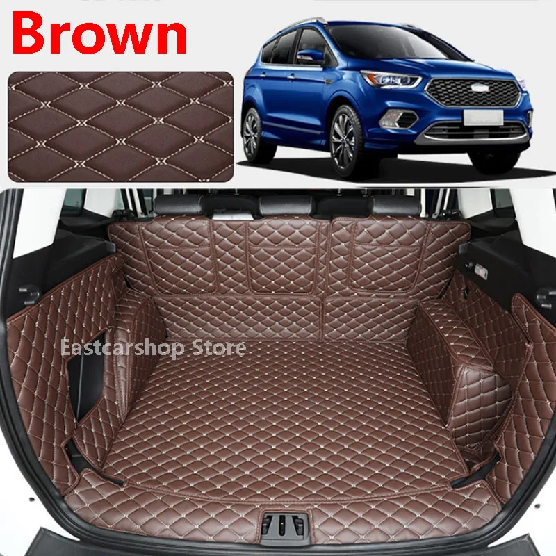 

For Ford Escape Kuga 2019 2018 2017 Car All Inclusive Rear Trunk Mat Cargo Boot Liner Tray Rear Boot Luggage Cover 2013-2016