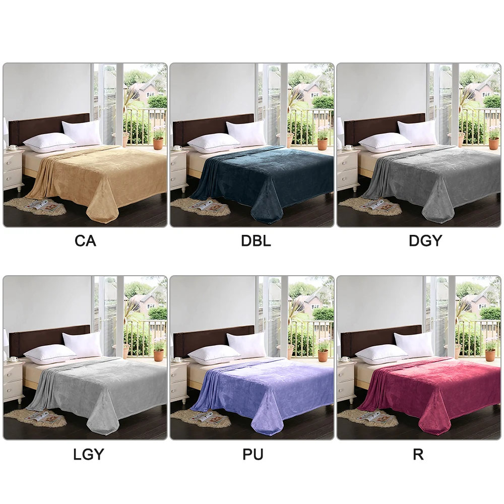 Фланелевое Флисовое одеяло зимние теплые одеяла с начесом темно синий красный