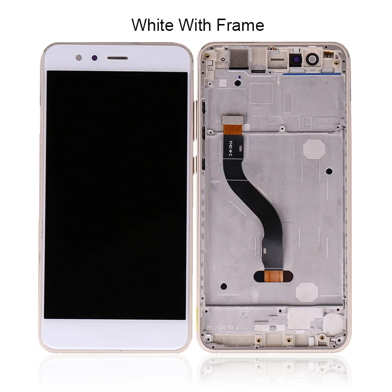Оригинальный ЖК дисплей для Huawei P10 Lite дигитайзер сенсорного экрана с рамкой Nova