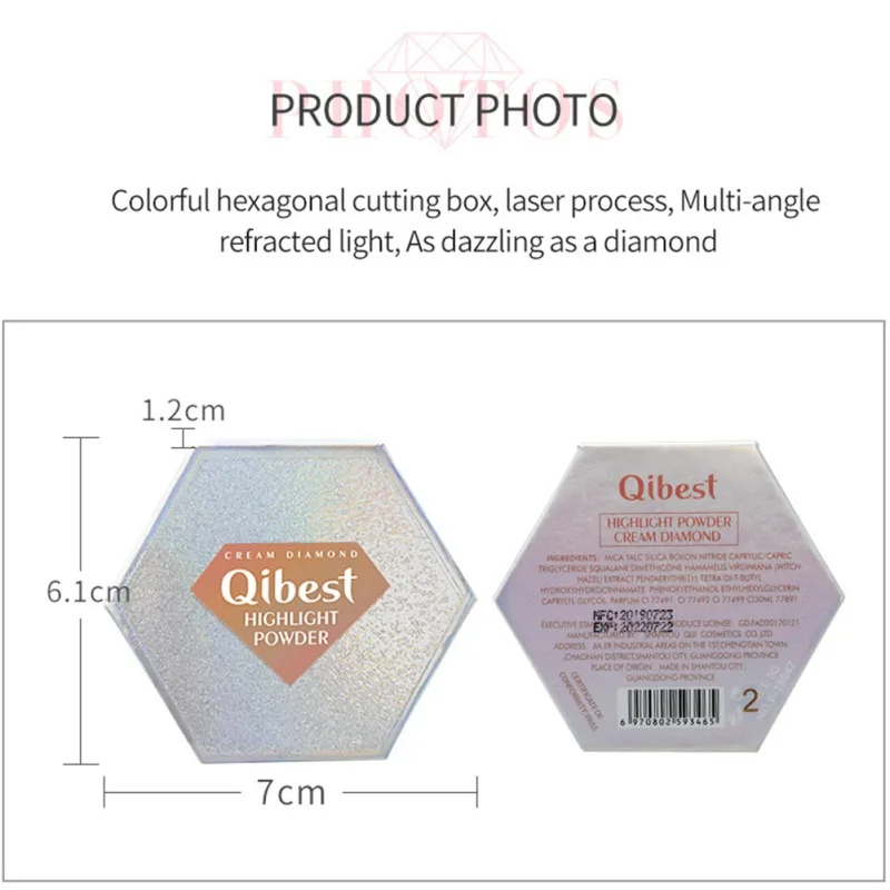 

Hot Sale Highlighter Facial Bronzers Palette Long Lasting Makeup Powder Brightening Repairing Glossy Powder Makeup Glow Kit