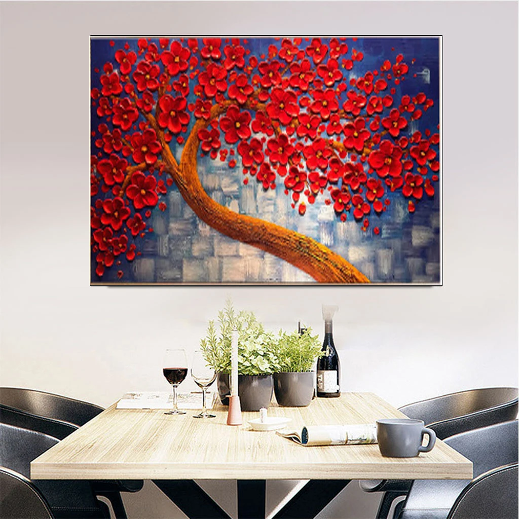 Счастливое украшение на удачу картина для дома гостиная Картина холсте