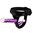 Страпон двойной фаллоимитатор без вибратора секс-игрушки для женщин пар ультра эластичный жгут реалистичный пенис ремешок для женщин