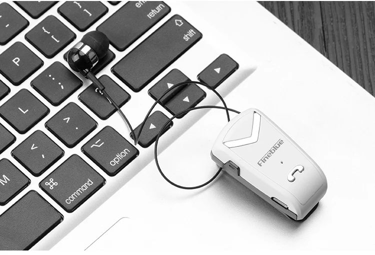 FINEBLUE F-V2 беспроводные наушники Bluetooth Handsfree наушники гарнитура звонки напоминают о цифрах носить пульт на прищепке для телефона с микрофоном