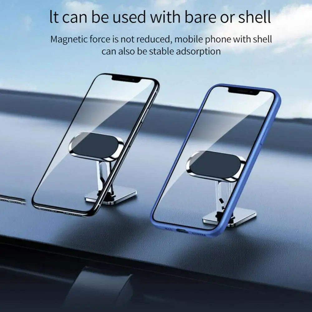 Универсальный магнитный автомобильный держатель для телефона поворот на 360