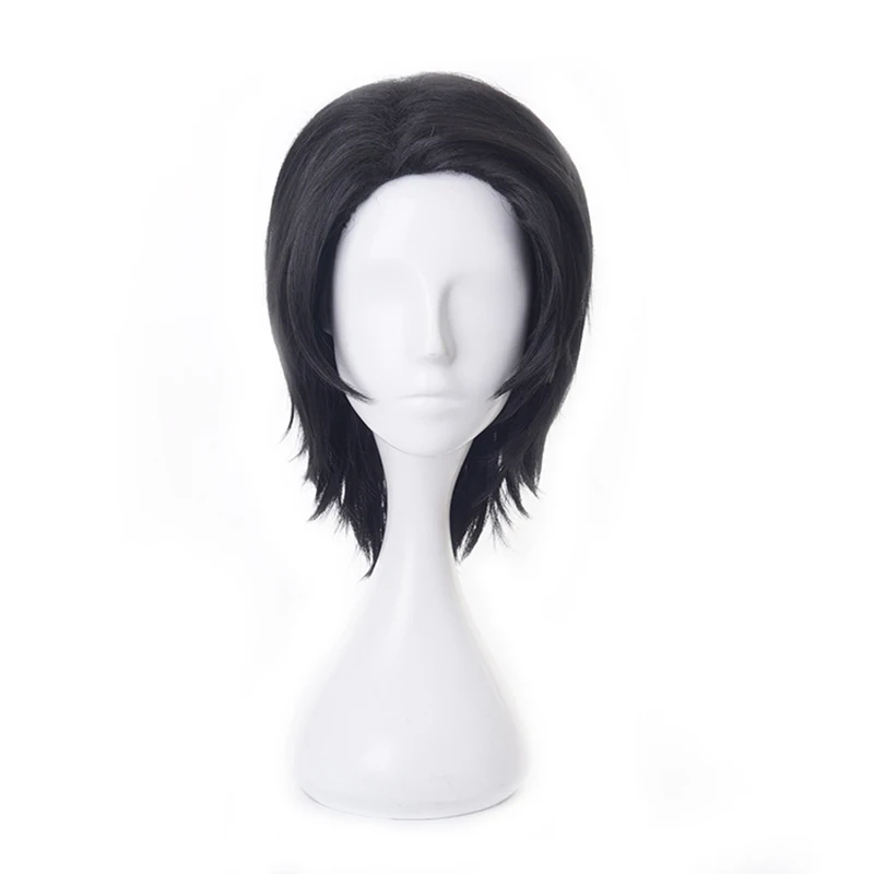 

Anime Jujutsu Kaisen Otsukotsu Yuta Black Short Wig Cosplay Costume Heat Resistant Synthetic Hair Carnival Party Wigs