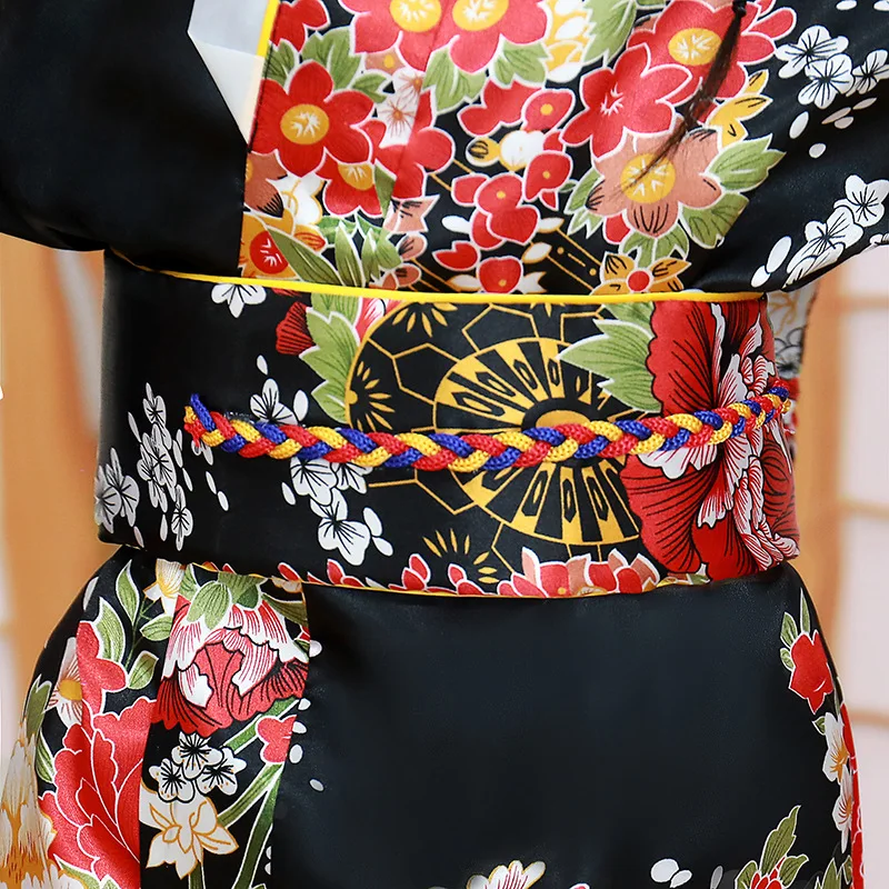 Кимоно для маленьких девочек традиционное официальное платье детский