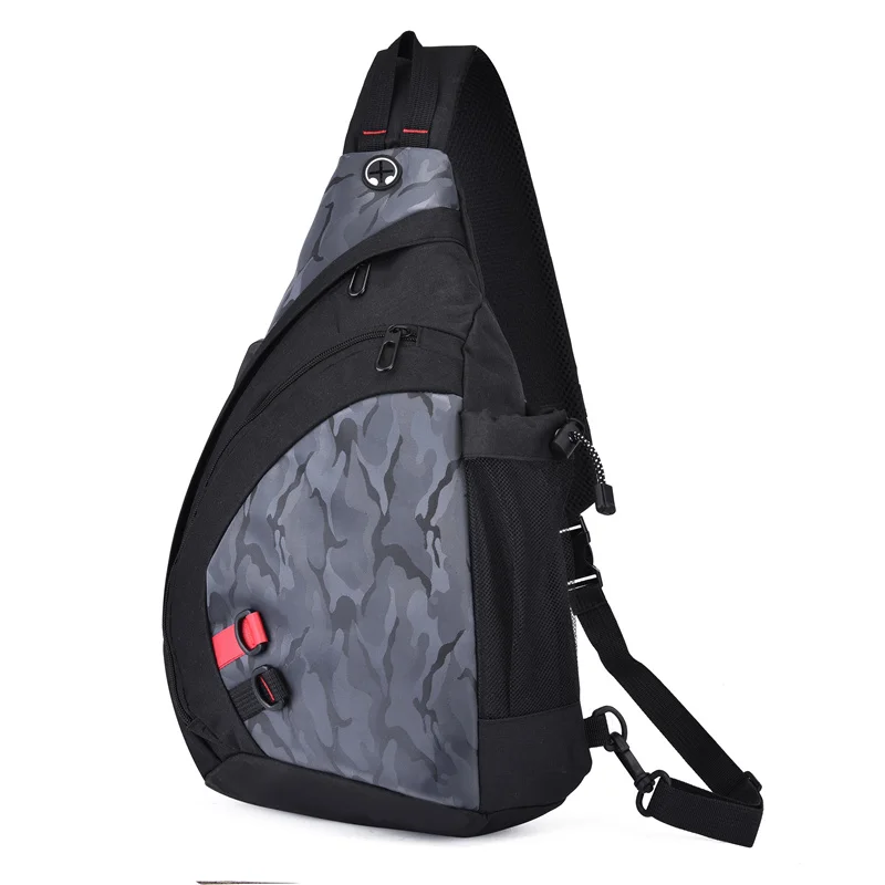 Мужская сумка-слинг Jenyd водонепроницаемая сумка через плечо с usb-портом для