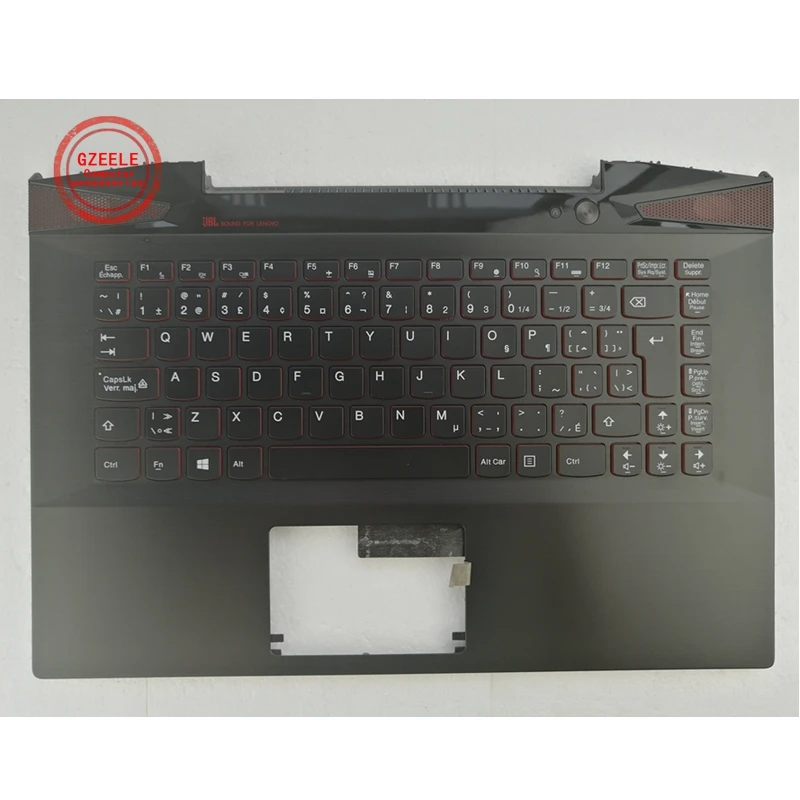 GZEELE NEW AR FOR Lenovo IdeaPad Y40-70 Y40-70AM Y40-70AT Y40-70AT-IFI palmrest upper case keyboard bezel without touchpad