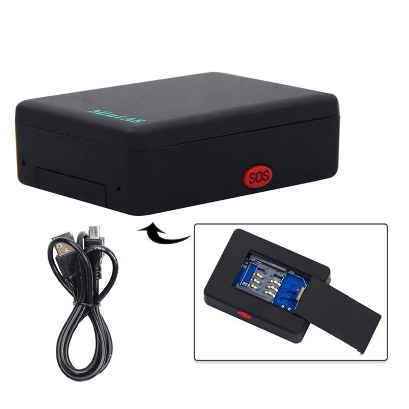 Мини A8 GSM GPRS трекер с кнопкой SOS для автомобилей детей домашних животных LBS