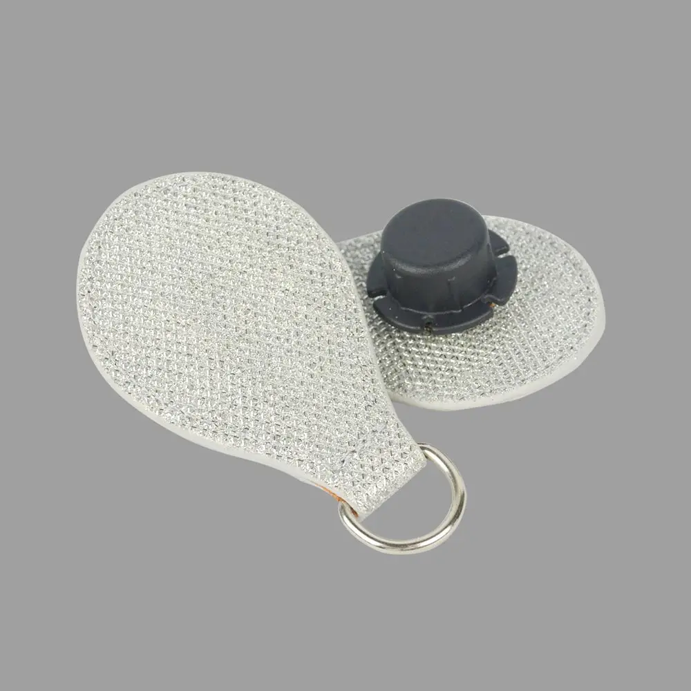 New 2 Pair 4 PCs Shiny silvery Leather Drop End for Obag Handle Attachment O Bag Obasket DIY | Багаж и сумки