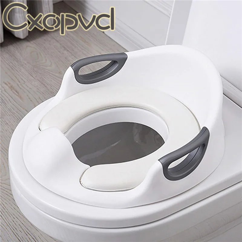 

Multifunctiona Baby Potty Training Seat Portable Toddlers Kids Potties Trainer Seats with Soft Cushion Anti-Slip Potty Ring